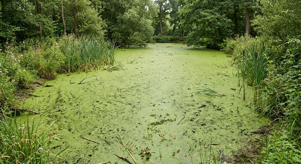 Борьба с цветением воды в пруду: эффективные методы